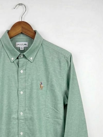 Light olive polo solid color shirt (premium)_img_3