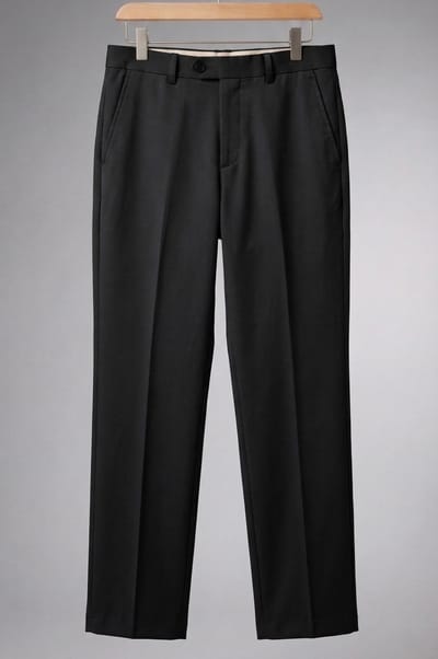 Black Adjustable formal pant (premium)_img_1