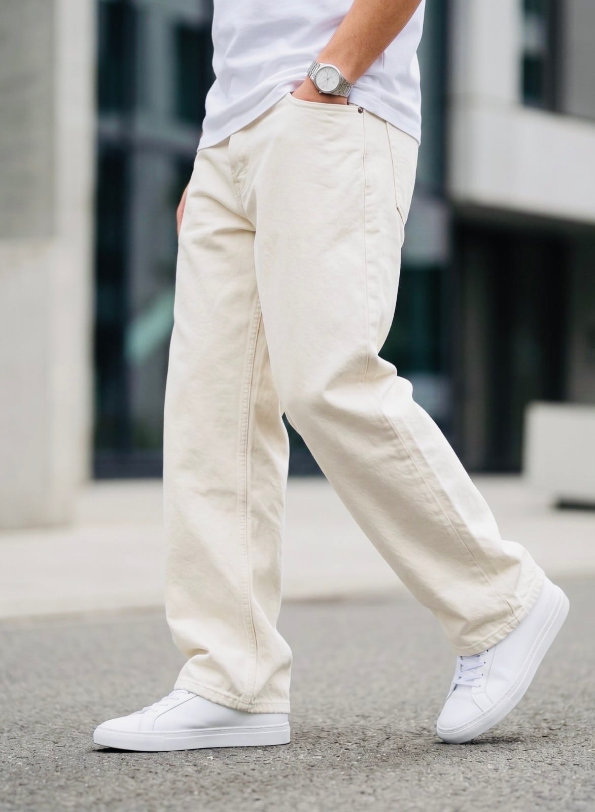 Expord Quality Creamy color baggy