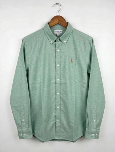 Light olive polo solid color shirt (premium)_img_1