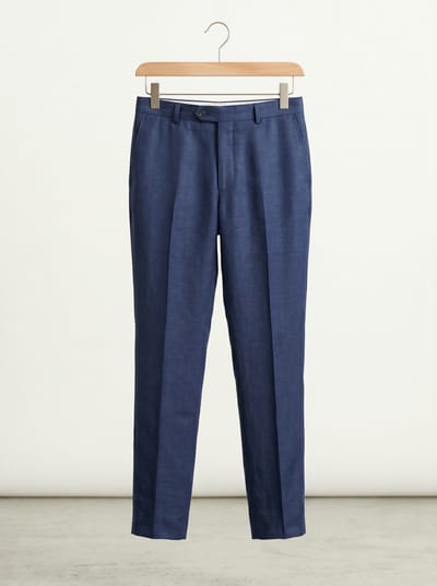 Blue adjustable formal pant (premium)_img_1