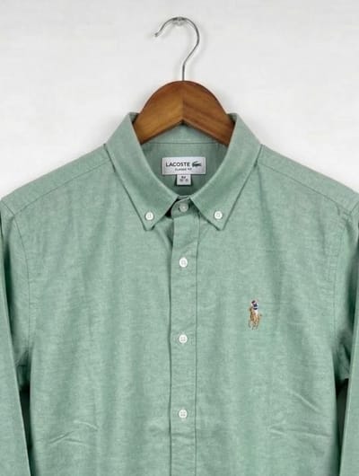 Light olive polo solid color shirt (premium)_img_2