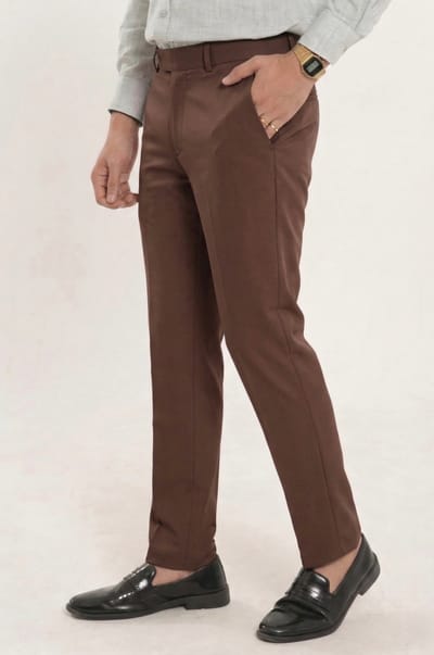 Coffee Color Adjustable formal pant (premium)_img_0